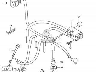 ELECTRICAL - GSXR1100W 1997 (V) USA (E03)