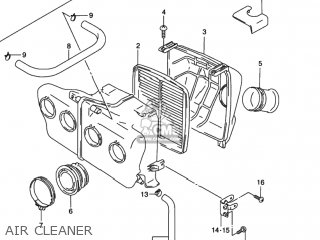 AIR CLEANER - GSXR1100W 1998 (W) USA (E03)