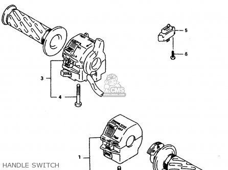 HANDLE SWITCH - GSXR1100WSK 1996 (T) BRAZIL (E37)