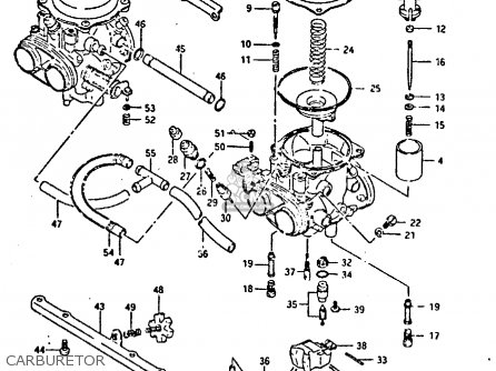 CARBURETOR - GSXR400 1987 (H) GENERAL EXPORT (E01)