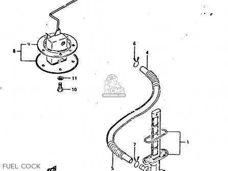 FUEL COCK - GSXR400 1987 (H) GENERAL EXPORT (E01)
