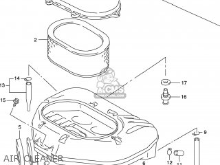 AIR CLEANER - GSXR600 1997 (V) USA (E03)