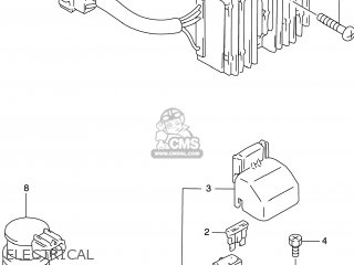 ELECTRICAL - GSXR600 1997 (V) USA (E03)