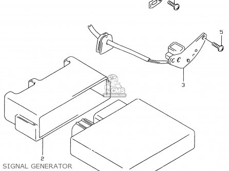 SIGNAL GENERATOR - GSXR600 1998 (W) (E02 E04 E18 E22 E24 E25 E34 E39)