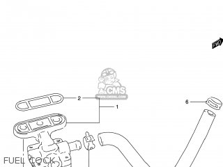 FUEL COCK - GSXR600 1998 (W) USA (E03)