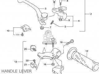 HANDLE LEVER - GSXR600 1998 (W) USA (E03)