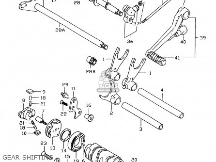 GEAR SHIFTING - GSXR600 1999 (X)