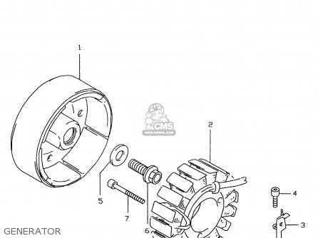 GENERATOR - GSXR600 1999 (X)