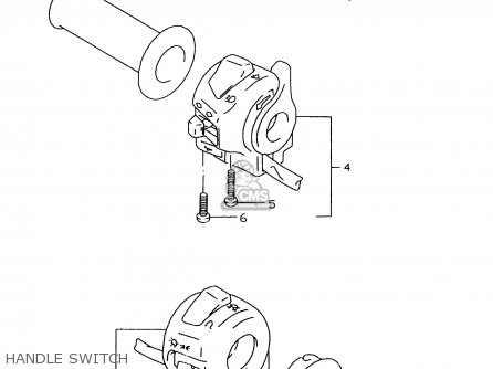 HANDLE SWITCH - GSXR600 1999 (X)