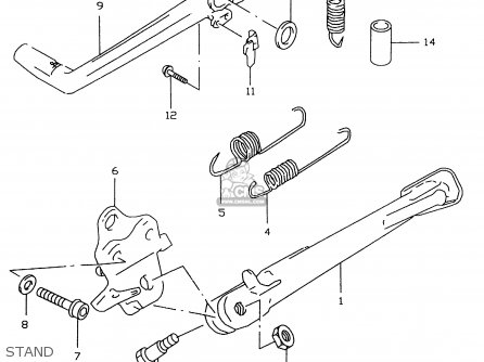 STAND - GSXR600 1999 (X)