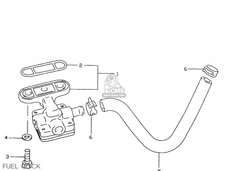 FUEL COCK - GSXR600 1999 (X)