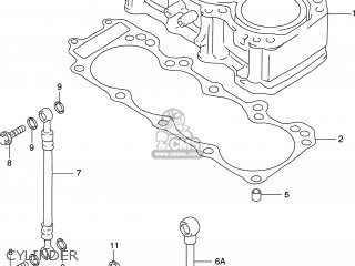 CYLINDER - GSXR600 2000 (Y) USA (E03)
