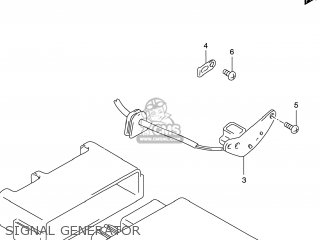 SIGNAL GENERATOR - GSXR600 2000 (Y) USA (E03)