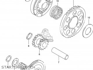 STARTER CLUTCH - GSXR600 2000 (Y) USA (E03)