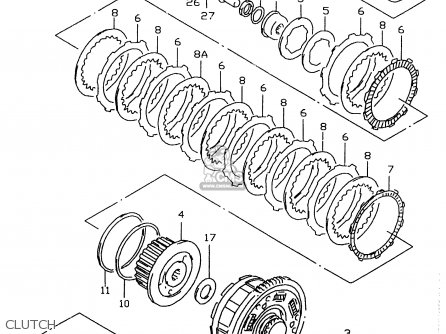 CLUTCH - GSXR600 2000 (Y)