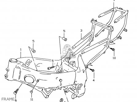 FRAME - GSXR600 2000 (Y)