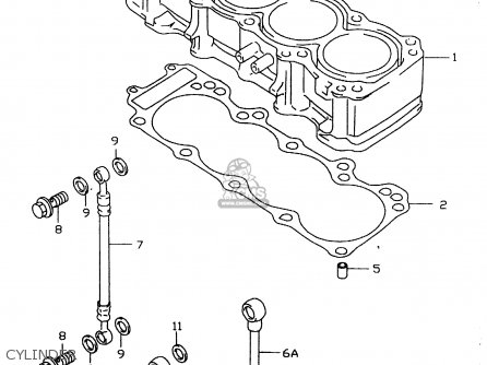 CYLINDER - GSXR600 2000 (Y)