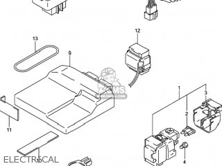 ELECTRICAL - GSXR600 2001 (K1) USA (E03)