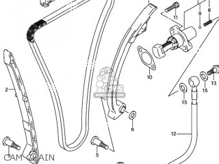 CAM CHAIN - GSXR600 2002 (K2) USA (E03)
