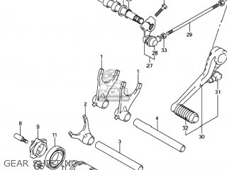 GEAR SHIFTING - GSXR600 2002 (K2) USA (E03)