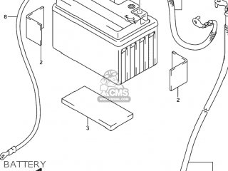 BATTERY - GSXR600 2003 (K3) USA (E03)