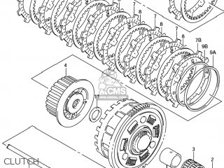 CLUTCH - GSXR600 2003 (K3) USA (E03)