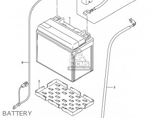 BATTERY - GSXR600 2004 (K4) USA (E03)