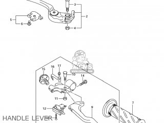 HANDLE LEVER - GSXR600 2004 (K4) USA (E03)