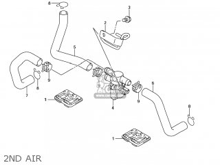 2ND AIR - GSXR600 2005 (K5) USA (E03)