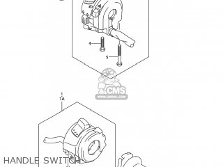 HANDLE SWITCH - GSXR600 2005 (K5) USA (E03)