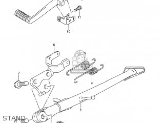STAND - GSXR600 2005 (K5) USA (E03)