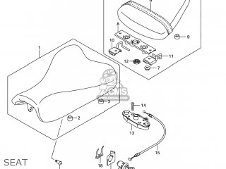 SEAT - GSXR600 2006 (K6) USA (E03)