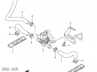 2ND AIR - GSXR600 2007 (K7) USA (E03)