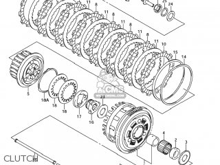 CLUTCH - GSXR600 2007 (K7) USA (E03)