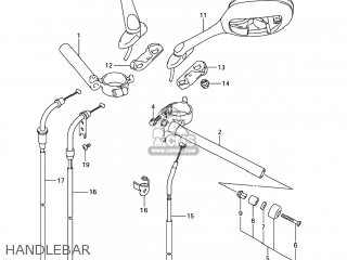HANDLEBAR - GSXR600 2007 (K7) USA (E03)