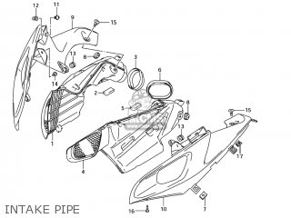 INTAKE PIPE - GSXR600 2007 (K7) USA (E03)