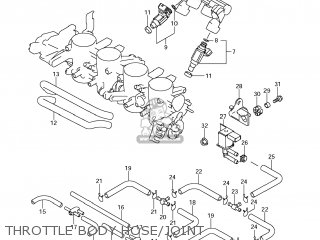Suzuki GSXR600 2008 (K8) USA (E03) parts lists and schematics