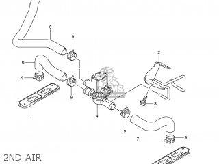 2ND AIR - GSXR600 2008 (K8) USA (E03)