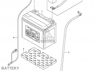 BATTERY - GSXR600 2008 (K8) USA (E03)
