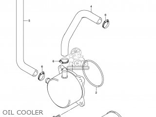 OIL COOLER - GSXR600 2008 (K8) USA (E03)