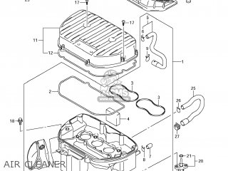 AIR CLEANER - GSXR600 2011 (L1) USA (E03)