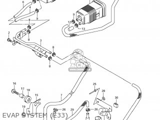 EVAP SYSTEM (E33) - GSXR600 2011 (L1) USA (E03)