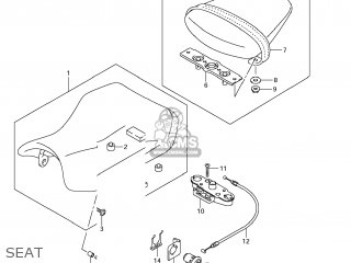 SEAT - GSXR600 2011 (L1) USA (E03)