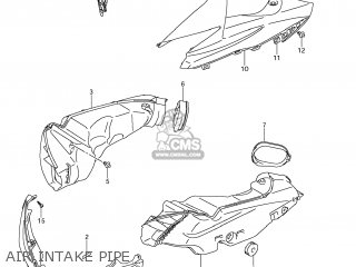 AIR INTAKE PIPE - GSXR600 2012 (L2) USA (E03)