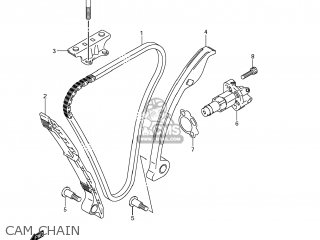 CAM CHAIN - GSXR600 2012 (L2) USA (E03)