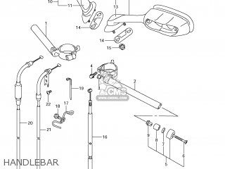HANDLEBAR - GSXR600 2012 (L2) USA (E03)