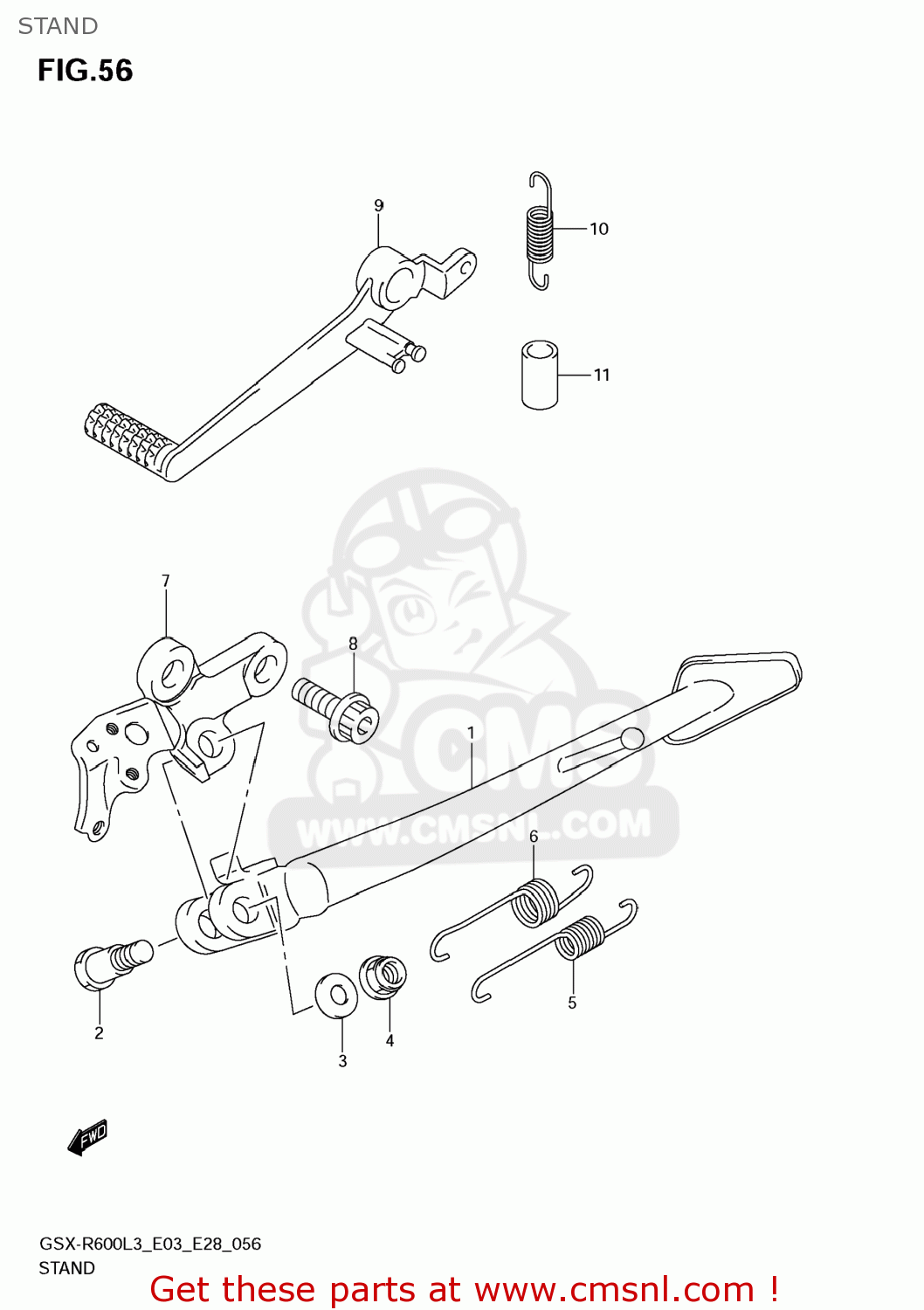STAND GSXR600 2013 (L3) USA (E03)