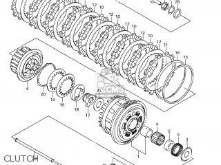 CLUTCH - GSXR600 2013 (L3) USA (E03)
