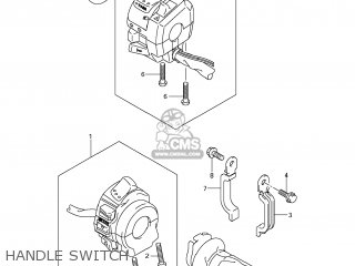 HANDLE SWITCH - GSXR600 2013 (L3) USA (E03)
