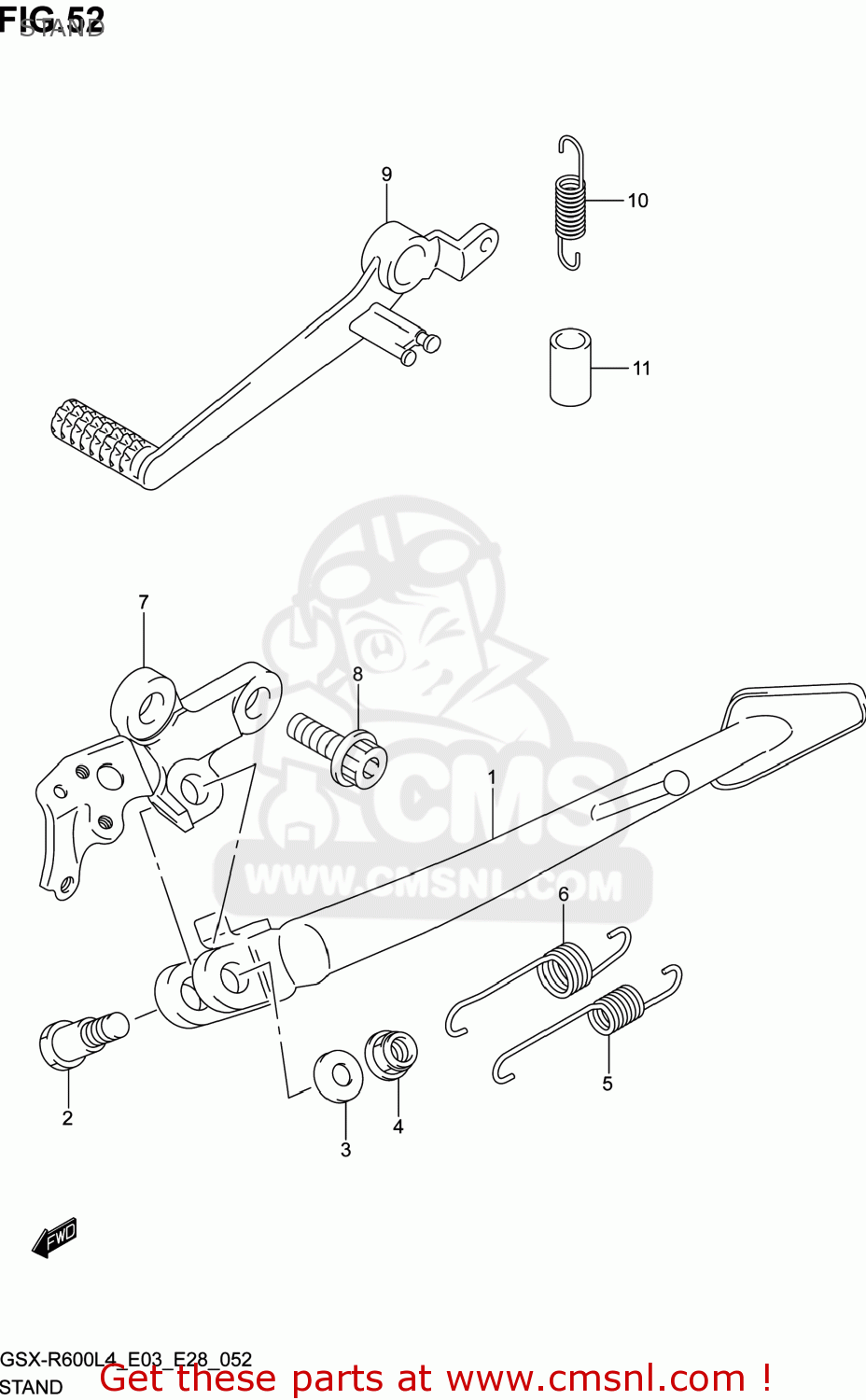 STAND GSXR600 2014 (L4) USA (E03)